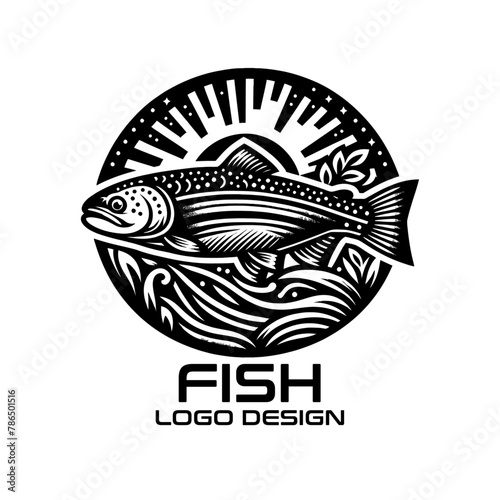 Fish Vector Logo Design