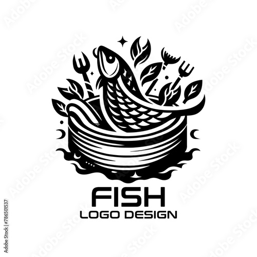 Fish Vector Logo Design