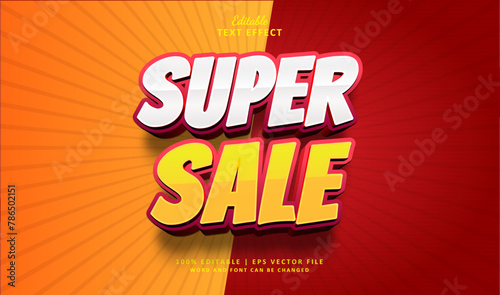 Super sale Editable Text Effect 3d Syle Comic