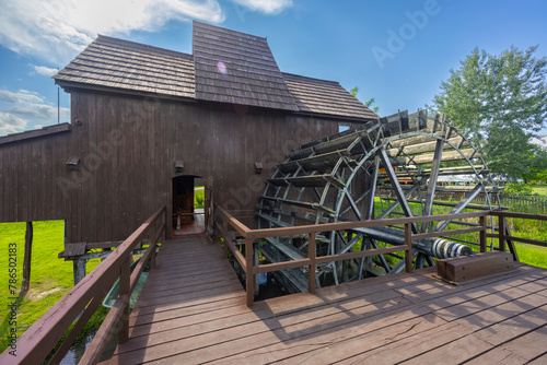 Water wheel mill and open-air museum in Jelka, Slovakia © Richard Semik