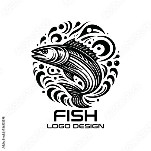 Fish Vector Logo Design