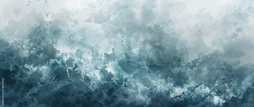 watercolor clouds blue sky dark gray and light cyan in the style of, panoramic scale texture splash detailed background Generative AI watercolor clouds blue sky dark gray and light cyan in the style of, panoramic scale texture splash detailed background Generative AI