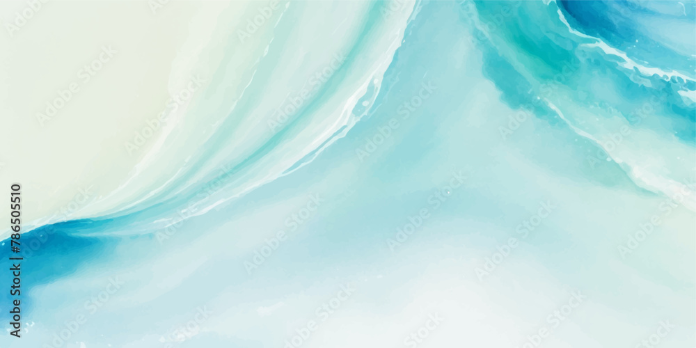 abstract soft blue and green abstract water color ocean wave texture background. Banner Graphic Resource as background for ocean wave and water wave abstract graphics ,green, river, nature, ocean, 