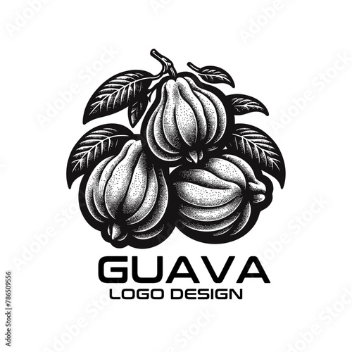 Guava Vector Logo Design photo