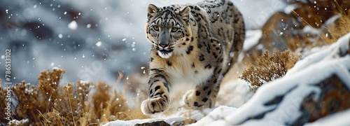 Agile Snow Leopard Mid-Leap