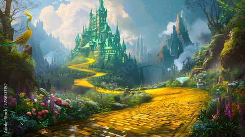 Land of Oz: An Impression of Mystical City and Whimsical Creatures in Historic Perspective