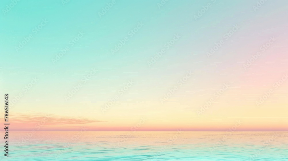 Minimal simple gradient background depicting the color of the sky