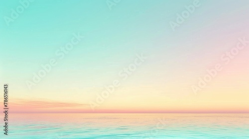 Minimal simple gradient background depicting the color of the sky