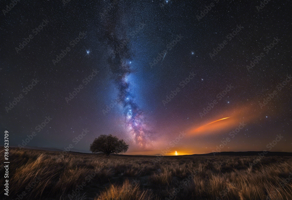 Fototapeta premium The Infinite Cosmos Exploring the Marvels of Existence