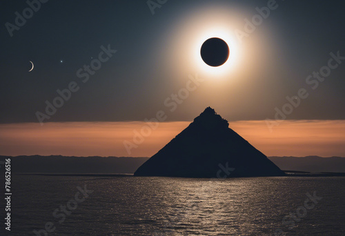 Eclipse Odyssey Navigating Celestial Shadows photo