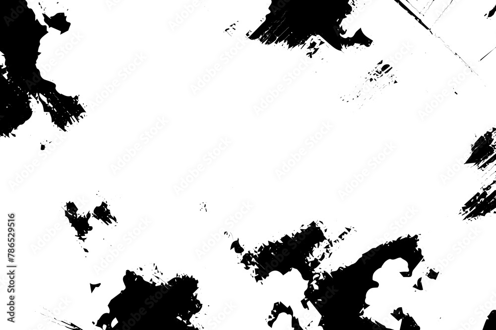 Vector Grunge Texture: Ink Print Distress on Light Background