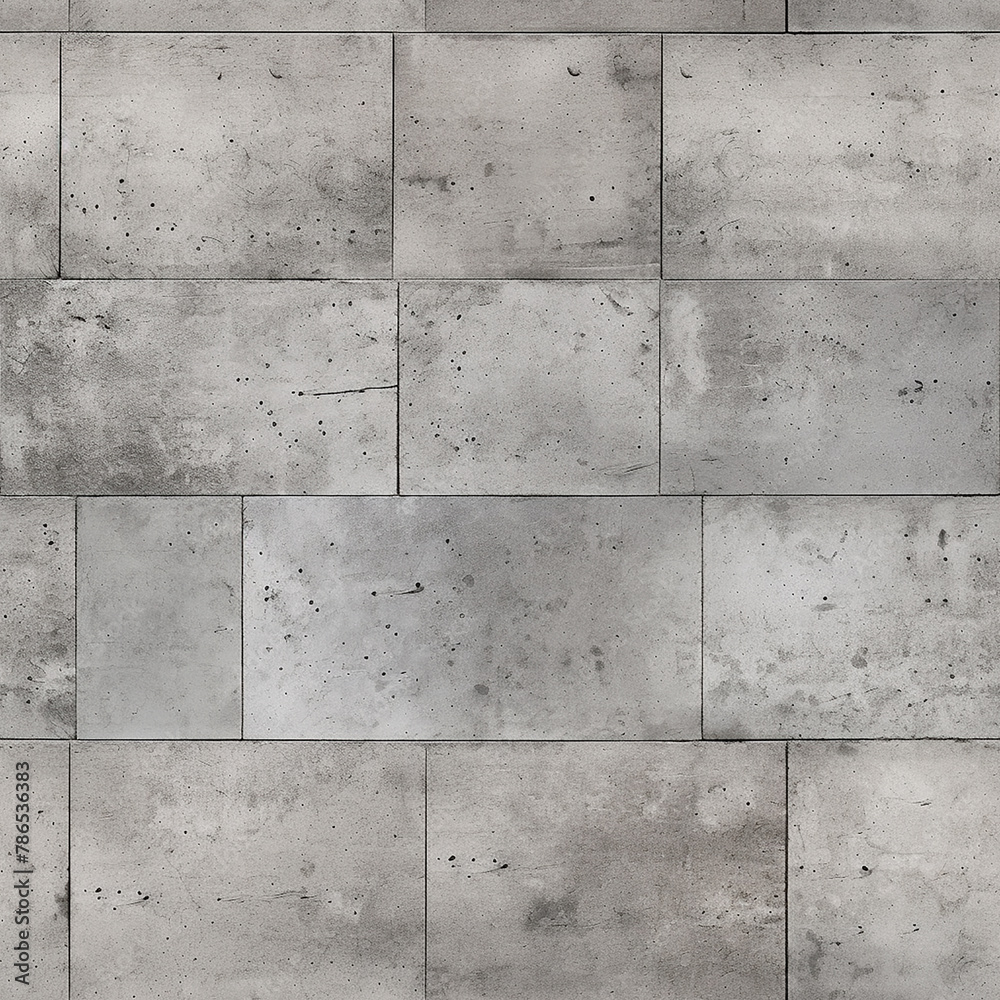 Naklejka premium Patron de textura sin bordes enlosable de una pared de hormigon
