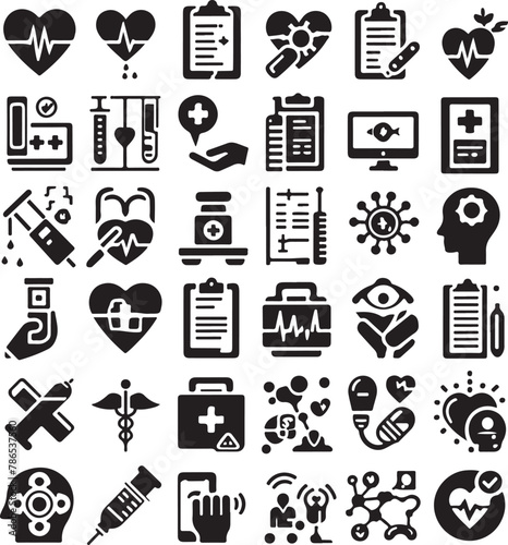 Healthcare Icons: Treatment, Prevention, Diagnosis & More



