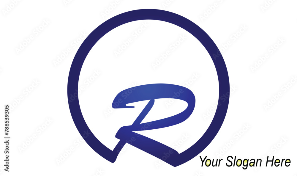 Creative and modern R letter logo design. R Logo Design, Initial R Logo template