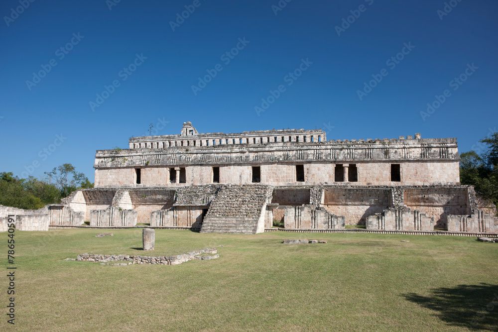 Mexico ruins of the Mayan city of Uxmal