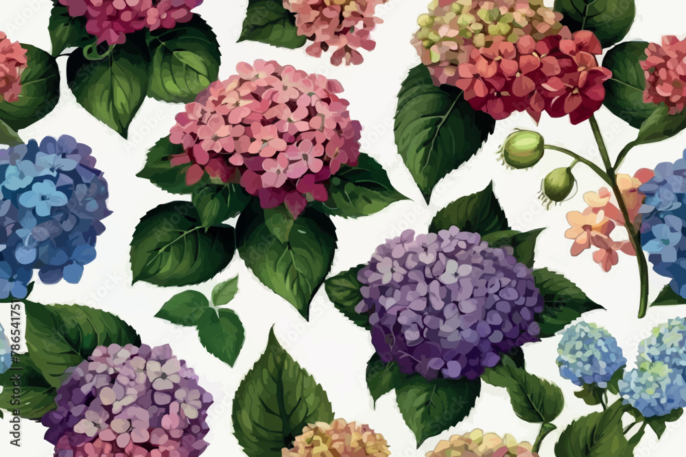 Seamless pattern bouquet flowers on a pink background. Seamless pattern bouquet flowers on a pink background.