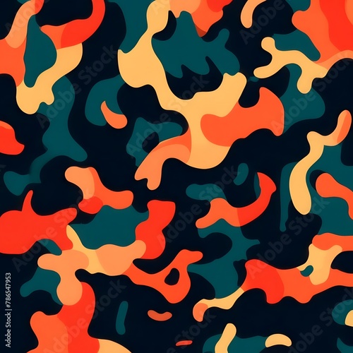 Modern camouflage fashionable background fabric texture, design for textile, paper, fabric