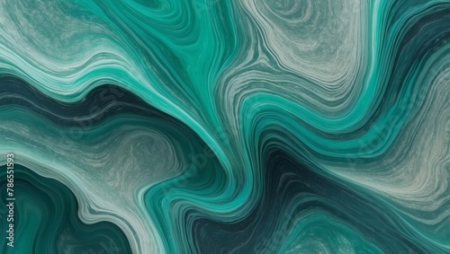 Layered sand intricate pattern jade green titanium smoke rough texture, abstract background or wallpaper.