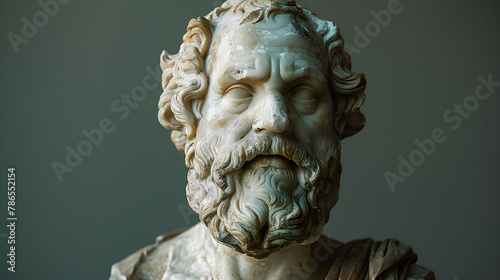 Historical Character made with AI, from ancient Greece his name was Socrates