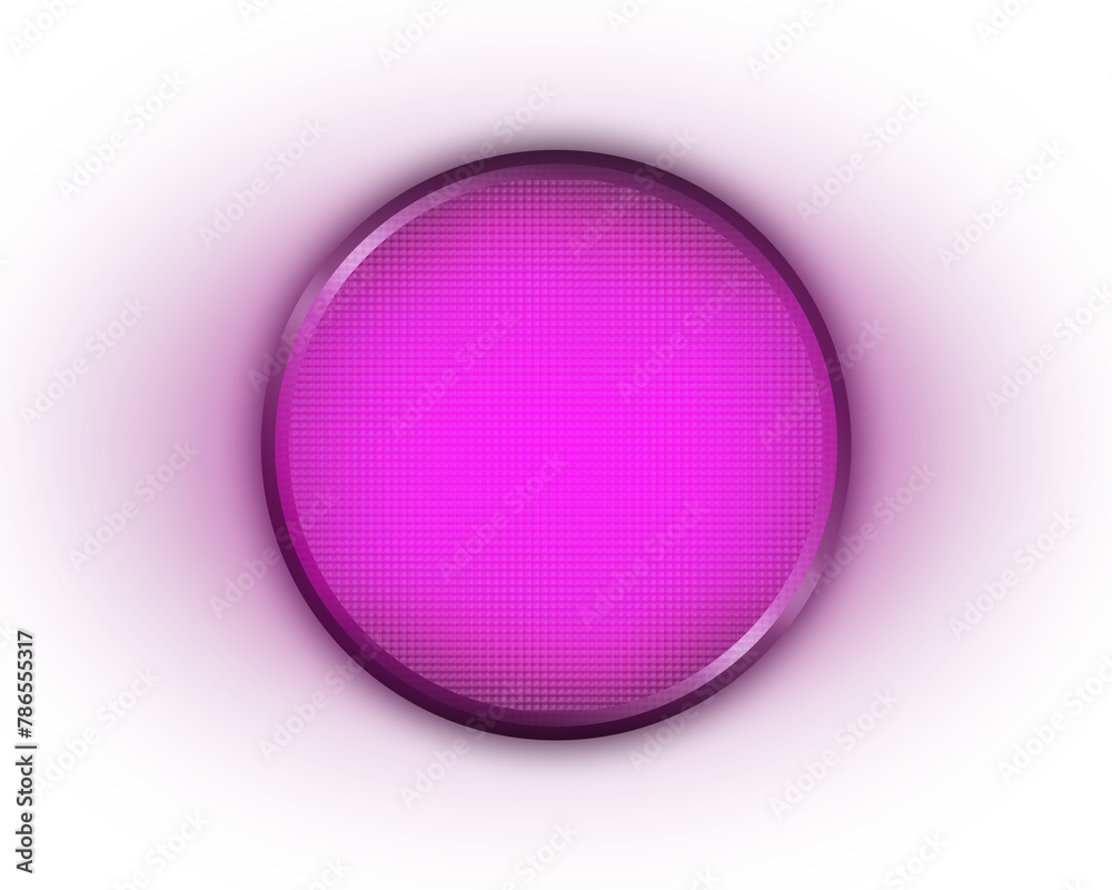 Obraz premium magenta color spotlight frontal view realistic illustration on transparent background