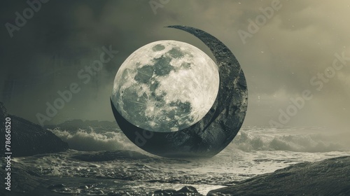 moon sculptur photo