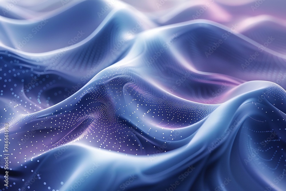 Futuristic blue wave pattern, dynamic presentation cover Futuristic blue wave pattern, dynamic presentation cover