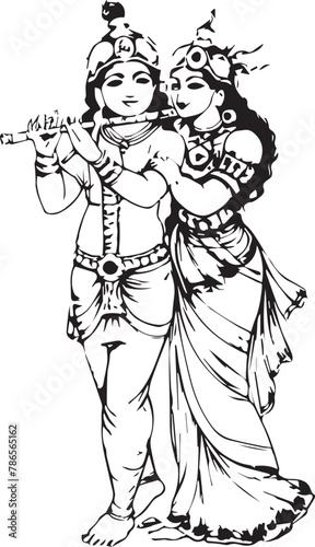 Romantic radha krishna images victors, illustration,