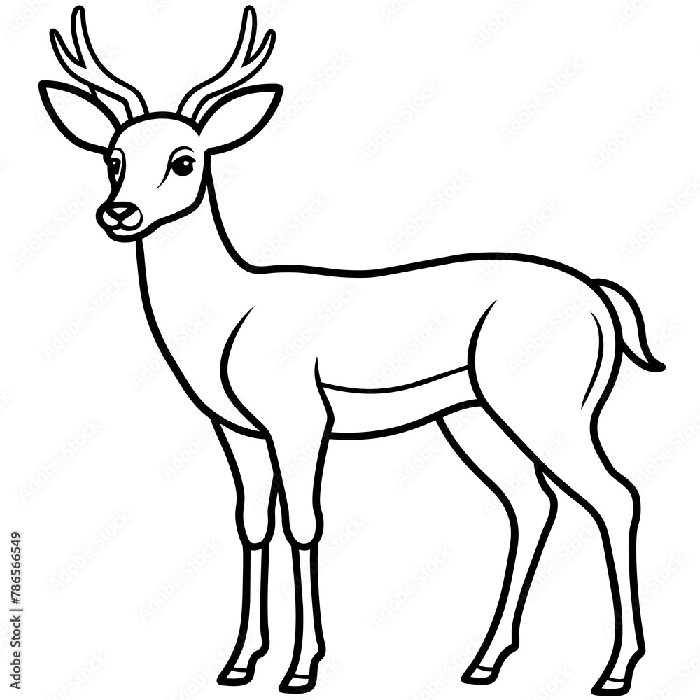deer silhouette vector deer silhouette vector