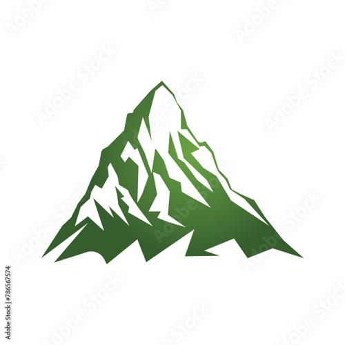 Mountain logo vector template symbol design
