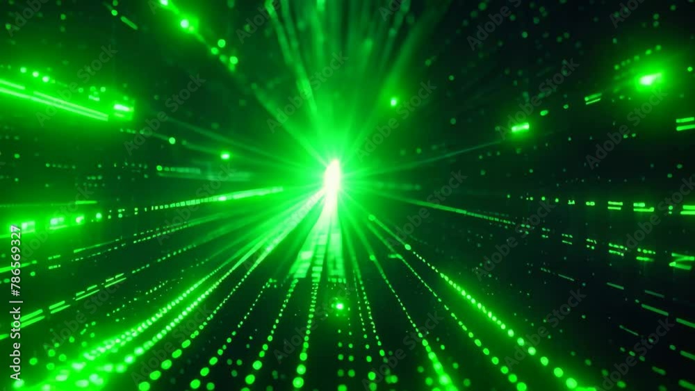 An Video showcasing a vibrant green and black background with numerous intricate lines creating a visually captivating pattern, Digital code raining down in a matrix style An Video showcasing a vibrant green and black background with numerous intricate lines creating a visually captivating pattern, Digital code raining down in a matrix style