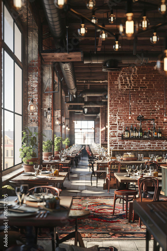 A Chic Urban Loft with Exposed Brick Walls and Industrial Decor
