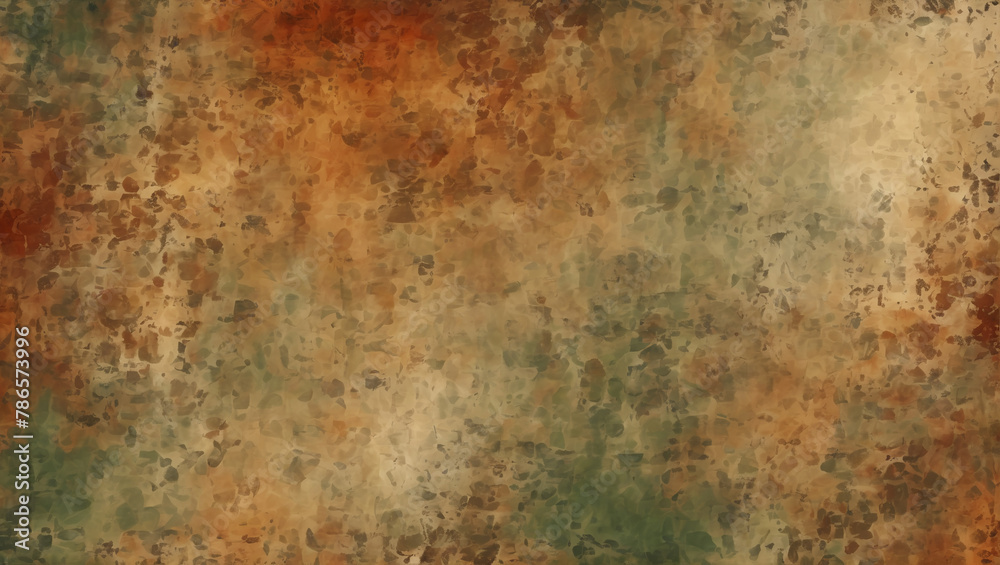 A wallpaper with abstract grunge textures and distressed effects in earthy tones like rust red, olive green, and sandy beige, adding depth and character to the design ULTRA HD 8K