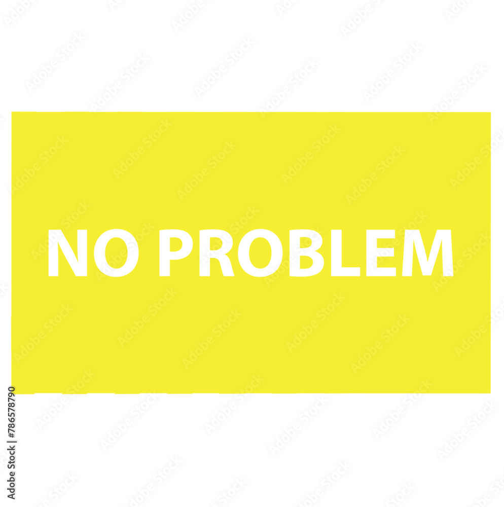 No problem grunge rubber stamp on white, vector illustration No problem grunge rubber stamp on white, vector illustration