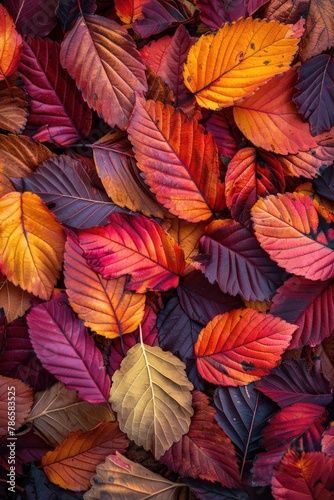 Wallpaper Mural Detailed view of a group of leaves. Suitable for nature concepts Torontodigital.ca