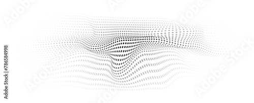 Dot pattern seamless background. Polka dot pattern template Monochrome dotted texture