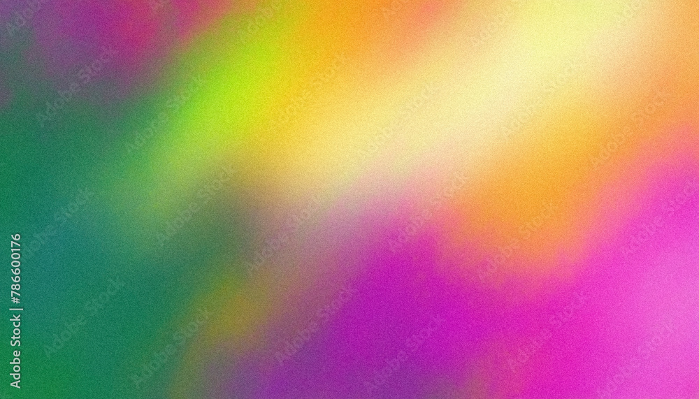 Obraz premium Vibrant, multicolored background with a coarse, grainy texture effect