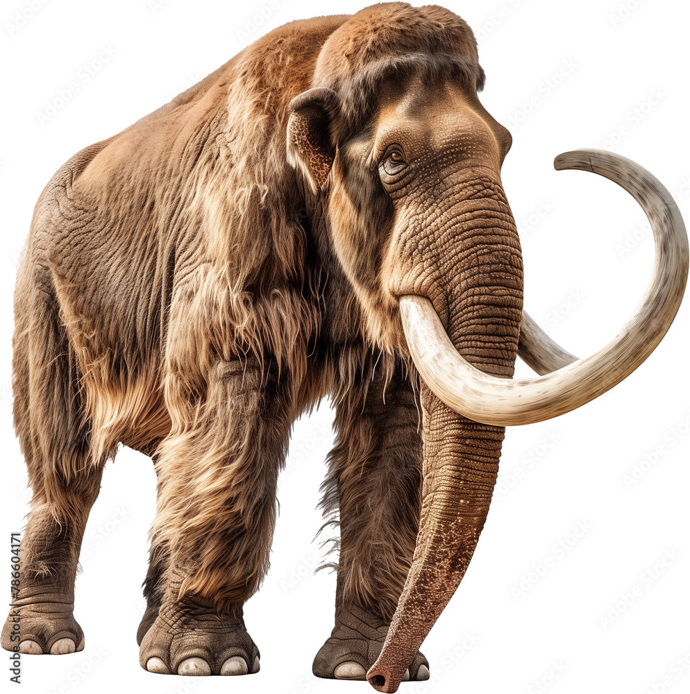 Obraz premium The Mammoth: Majestic Giant of the Ice Age