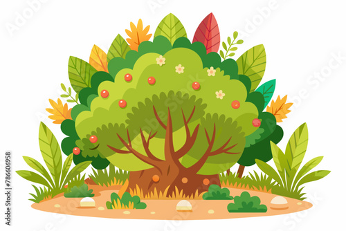 Bush boohoo cute white background