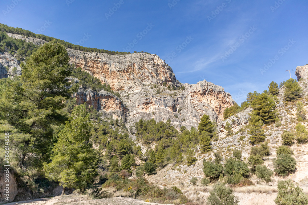 Mountains in the south of Spain. NAtional park in Alcoi Spain. 