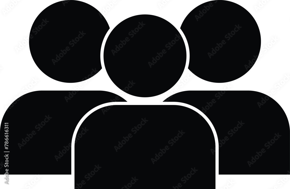 Group icon . Work team icon . People icon . Users icon vector