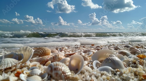 Shells of many types and sizes are found on our shelling beaches.