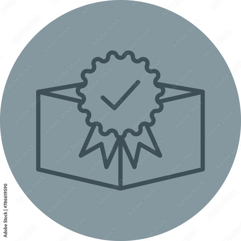 Best Product Grey Line Circle Icon