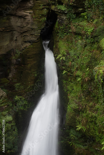 The waterfall at St Nectan s Glen Cornwall 
