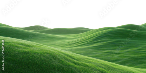 PNG  Green dune field landscape background sky backgrounds grassland © Rawpixel.com