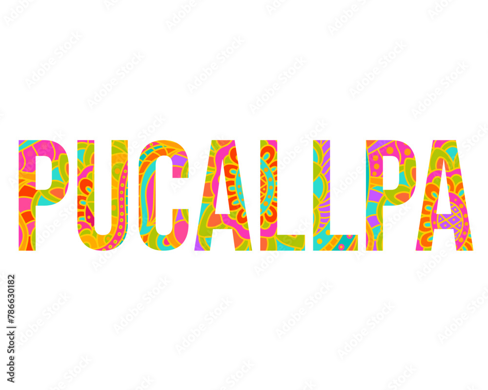 Pucallpa, Peru creative name design