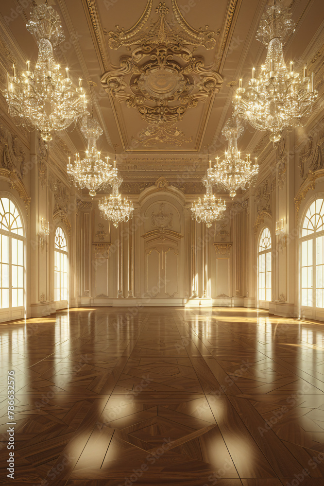 Graceful Grandeur: A Timeless Ballroom Affair