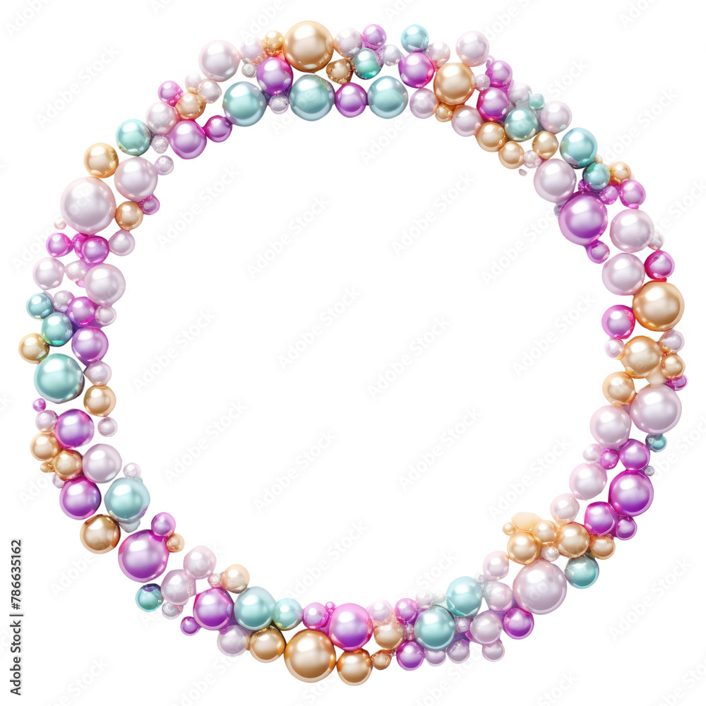 Frame glitter pearls accessories accessory necklace Frame glitter pearls accessories accessory necklace