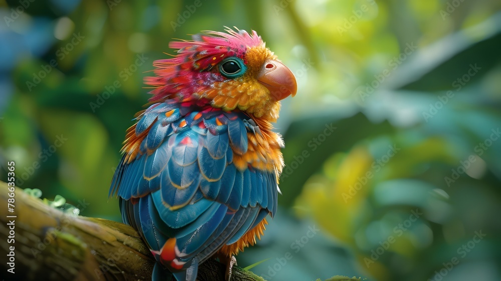 Obraz premium Newly Discovered Invisible Bird with Remarkable Sound Mimicry Abilities Sparks Scientific Intrigue