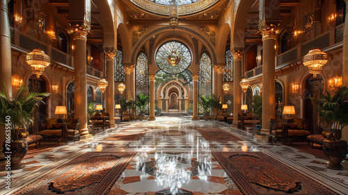 A Palace of Exquisite Design and Lavish Luxury © EwaStudio