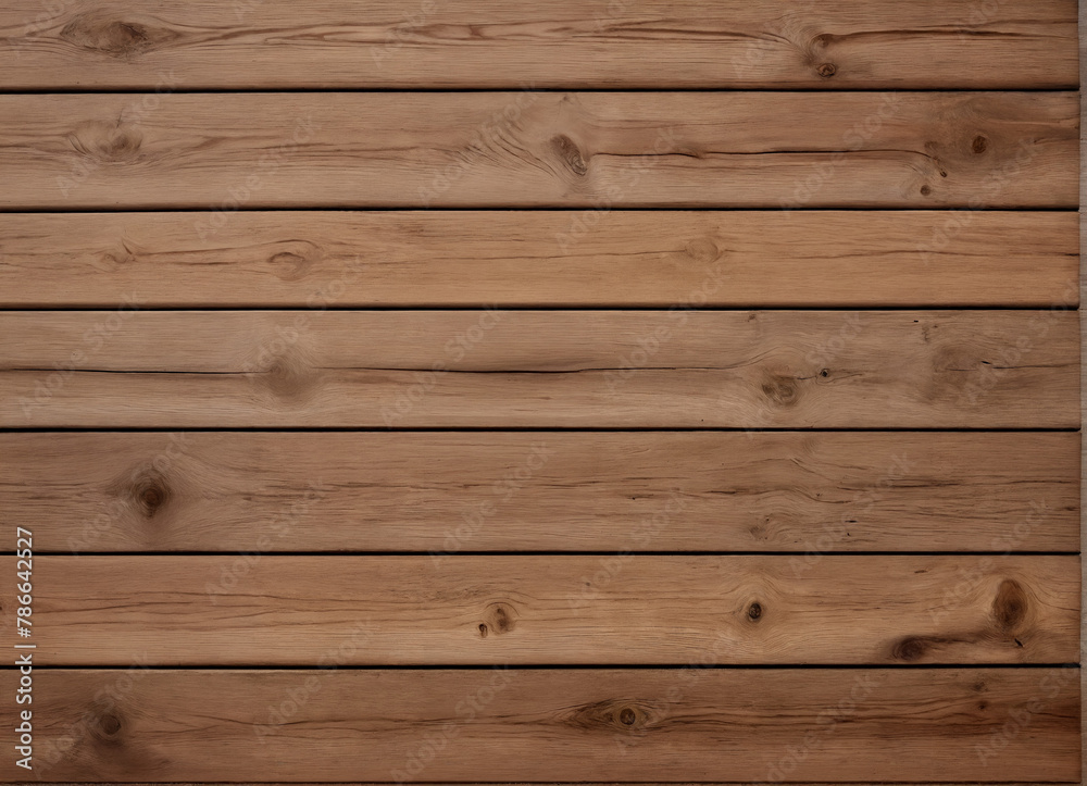 Fototapeta premium Holzpaneele in Reihen mit markanter Maserung